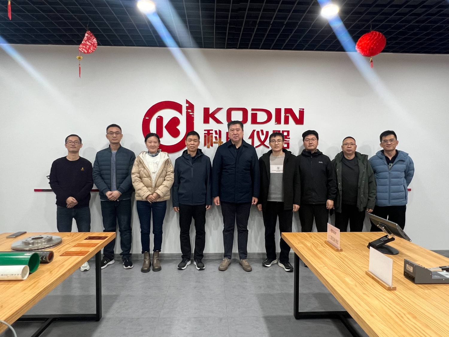 邢臺特檢院領導一行蒞臨科電公司，共商數(shù)字化檢測新方向